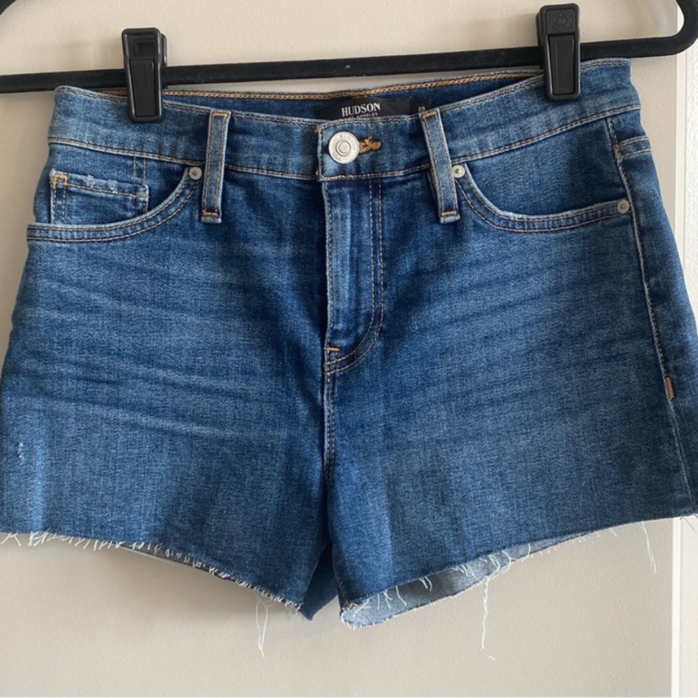 Hudson Jeans Women's Classic Blue Jean Shorts